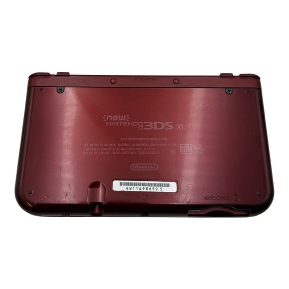 New Nintendo 3DS XL Video Game System (Red-001) - Used - USA W Charger, Stylus - Picture 4 of 8